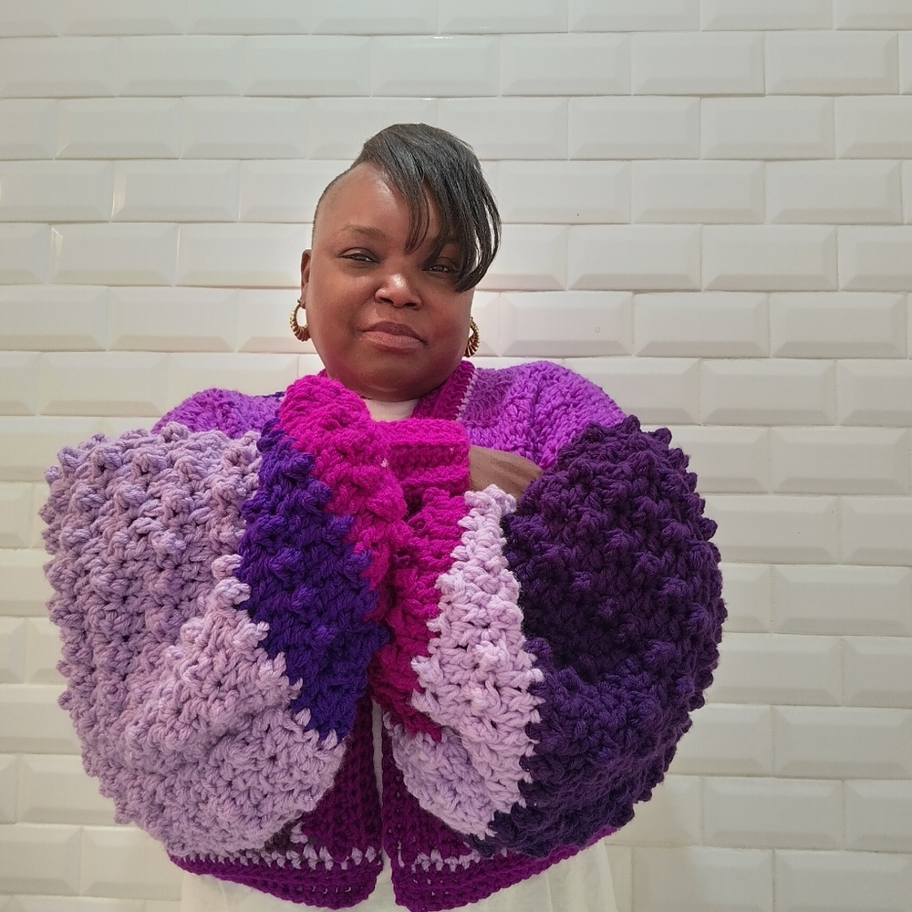 The Purple Cardi